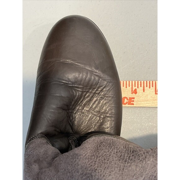 Women’s Patricia Green Collection Made In Spain Leather Gray Brown Boots Size 7 - Picture 11 of 16
